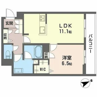 カーサ ピノ 5【0201号室】の間取り