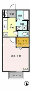 サンフラワー【2階】の間取り