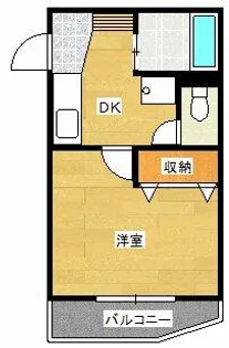 プレリュード東高宮【105号室】の間取り