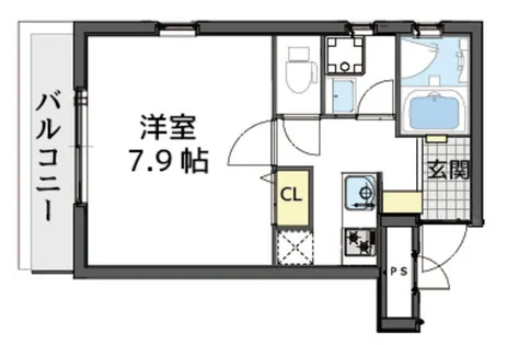 兵庫県尼崎市塚口本町2丁目【マンション】の間取り