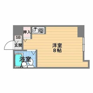 リベット甲子園【3階】の間取り