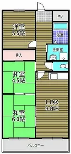 グレイスコート【2階】の間取り
