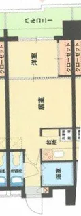エステートモア・平尾公園通り【1305号室】の間取り