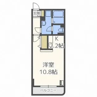 フォルテ616【3階】の間取り