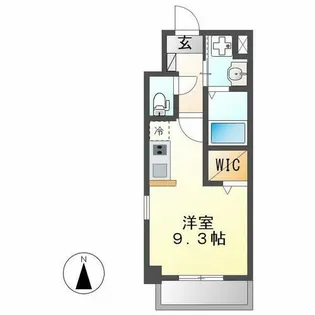 Z・R東別院【4階】の間取り