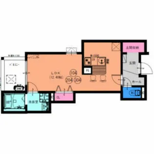 F+style狭山・池尻中2号館【2階】の間取り