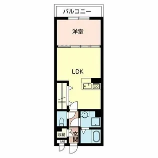 Biz STAY 石橋駅前【0306号室】の間取り