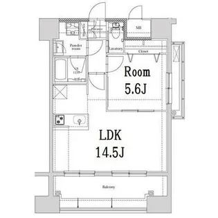 エンクレスト博多EAST PARK【3階】の間取り