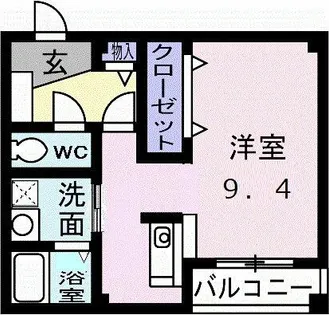 マーベラスKⅡ【1階】の間取り