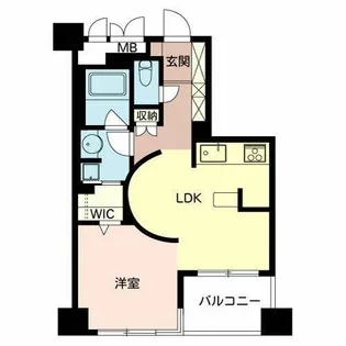エスティメゾン上町台【0302号室】の間取り