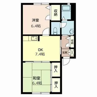 フレグランス西江井ケ島【0103号室】の間取り