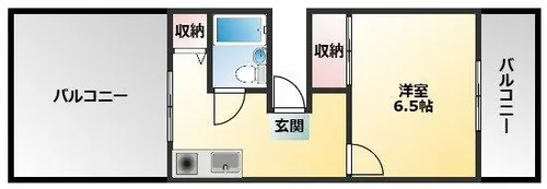 ストリートハウス【4階】の間取り