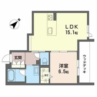 ルアナ ヒラ【0101号室】の間取り