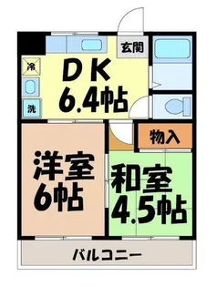 ヴィラ南山【3階】の間取り