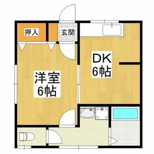 サニーハイツ(深井清水町)【2階】の間取り