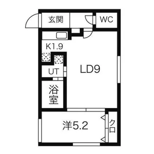 シャテーニュ【1階】の間取り