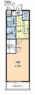 パラッツォ【2階】の間取り