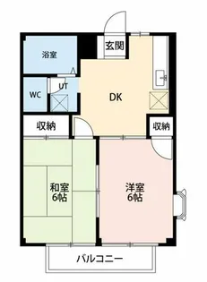 シティハイツパール【203号室】の間取り