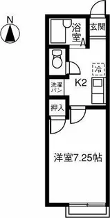 カナトピアαⅡ【101号室】の間取り