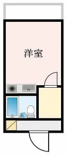 中モズマンション【2階】の間取り