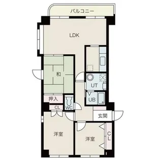 e.us NAEBO(イアスナエボ)【4階】の間取り