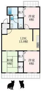 グランドール129【2階】の間取り