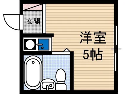 サテライト総持寺【2階】の間取り
