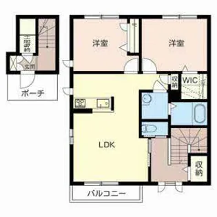 シャーメゾン エーレ【0201号室】の間取り