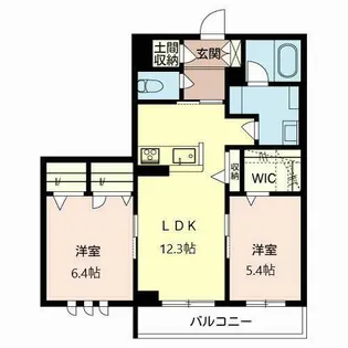 シャインBear【0203号室】の間取り