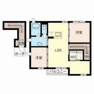 レジデンス保田II【0205号室】の間取り