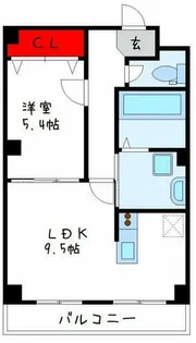 フレンセ【2階】の間取り