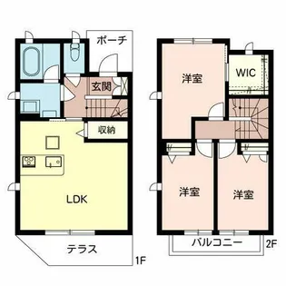 コリエ ヴェール【0103号室】の間取り