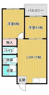 小松原Ⅰ【303号室】の間取り