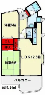 ピュアライフビル【5階】の間取り
