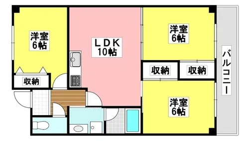 ヴェルドミール【3階】の間取り