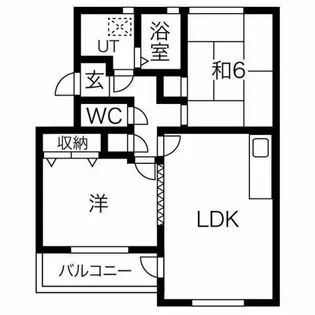 愛知県春日井市勝川町4丁目【マンション】の間取り