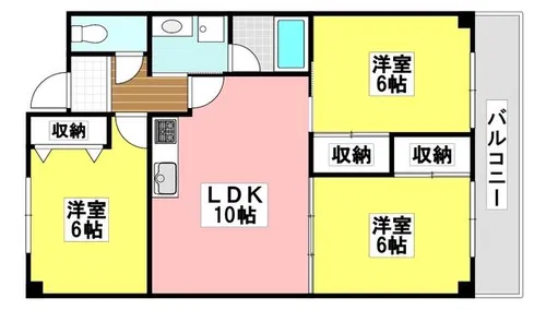 ヴェルドミール【2階】の間取り