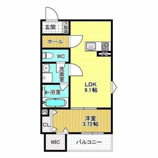 F+style恵我之荘【1階】の間取り