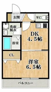 ステラウッド高鷲【1階】の間取り