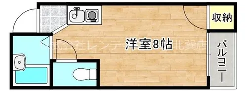 レクサス新今里【2階】の間取り