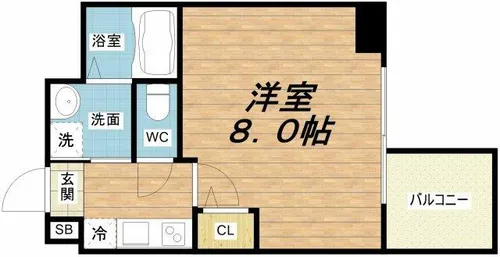 セレニテ本町リアン【11階】の間取り