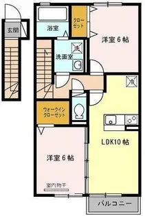 グレース・メゾン【2階】の間取り