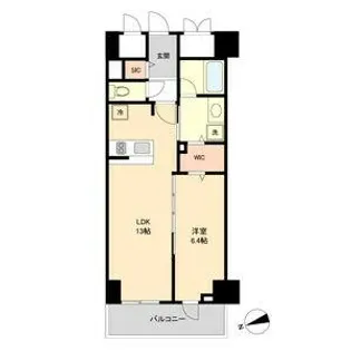愛知県名古屋市中区新栄2丁目【マンション】の間取り