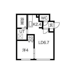 ARTISARA【4階】の間取り