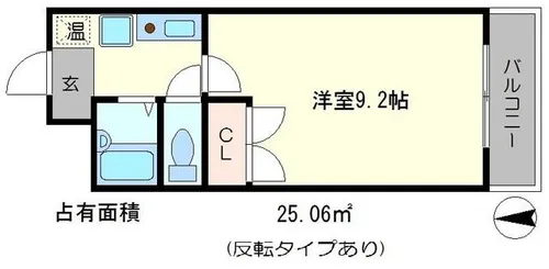 ソレイユ【3階】の間取り