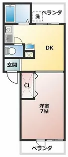 アルティスタ【1階】の間取り