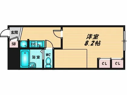 ichi灰塚テラス【2階】の間取り