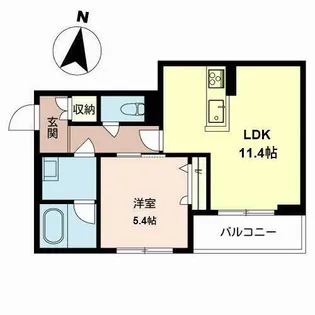 メゾン グランシャリオ【0302号室】の間取り
