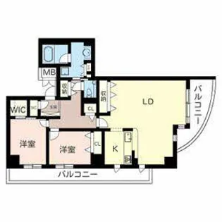 Serena Villa【0802号室】の間取り