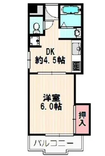 コムプラザ【501号室】の間取り